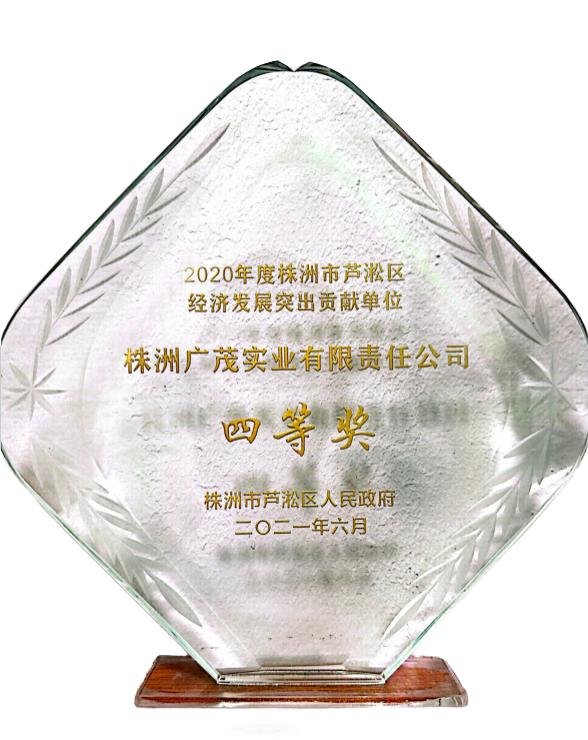 Fourth Prize for Outstanding Contribution to Economic Development